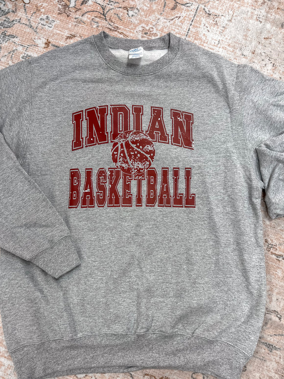 Indians Basketball Sweatshirt