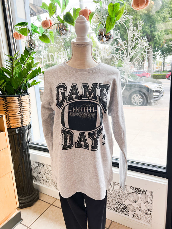 Game Day Football Graphic Sweatshirt
